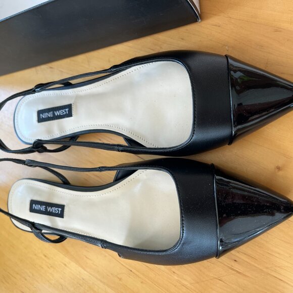 BNIB Nine West Slingback 7.5 - Picture 2 of 6